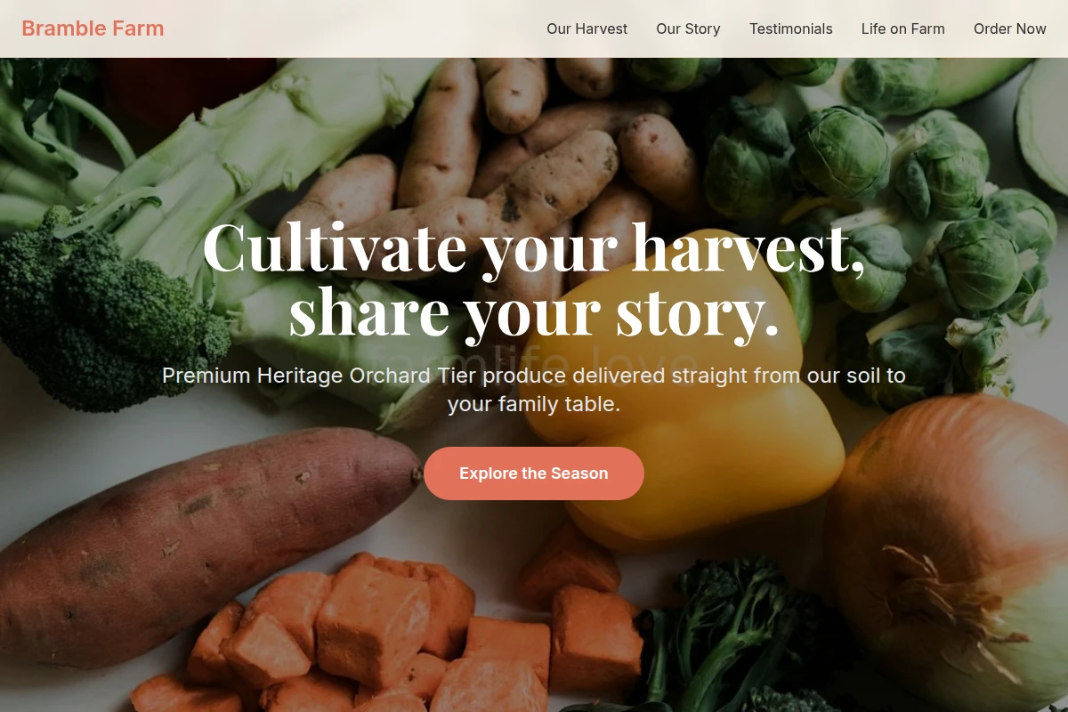 Bramble Farm Food Service