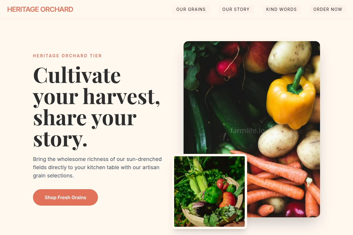 Grain Farm Food Service