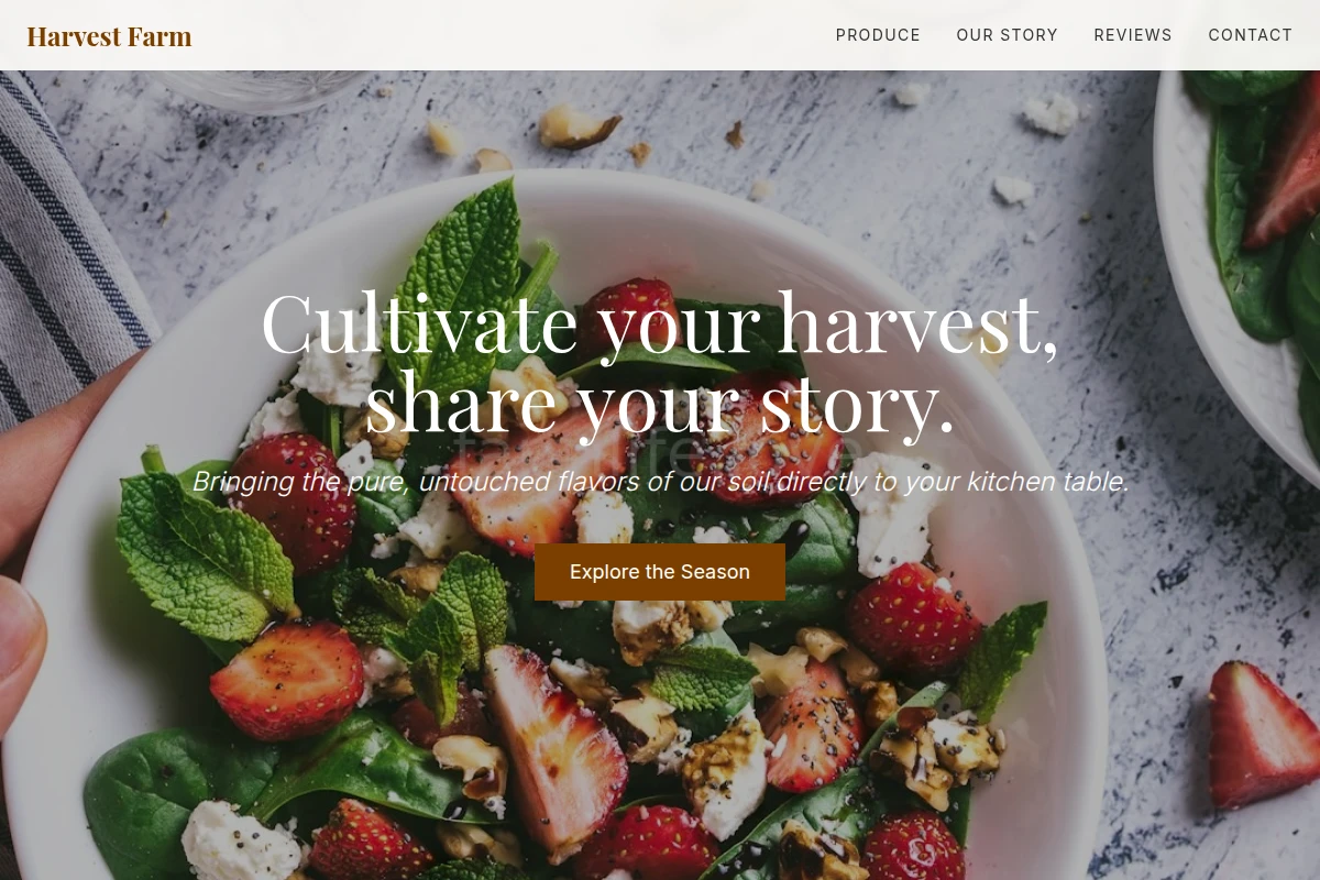 Harvest Farm Food Service