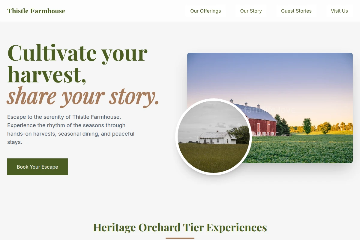 Thistle Farmhouse