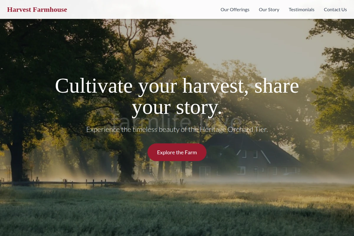 Harvest Farmhouse