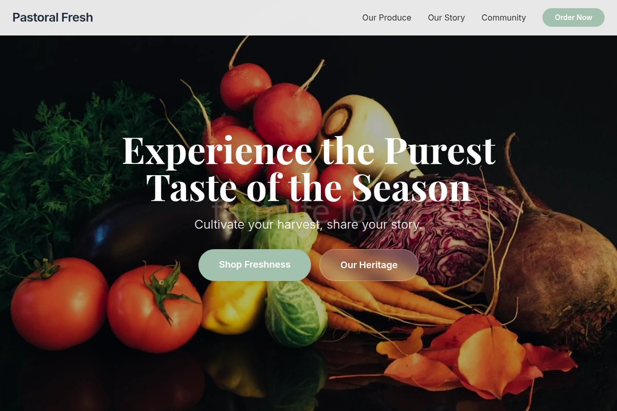 Pastoral Fresh Produce