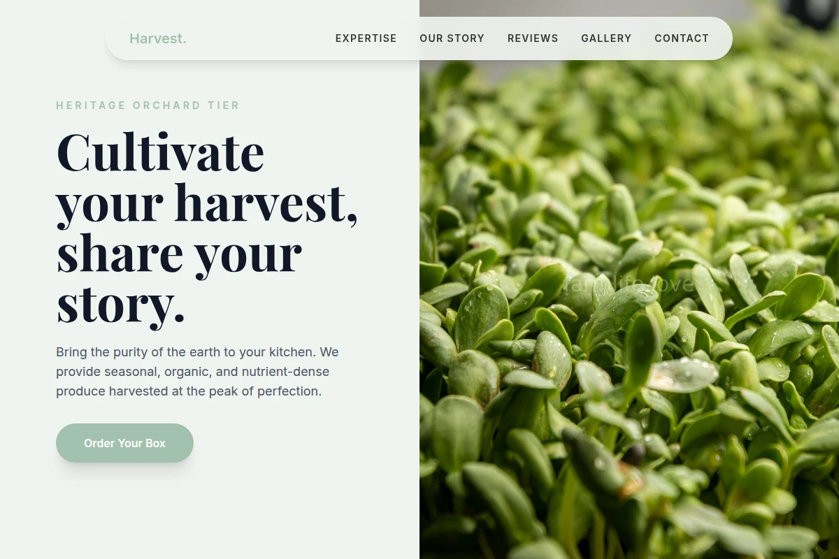 Harvest Organic Food