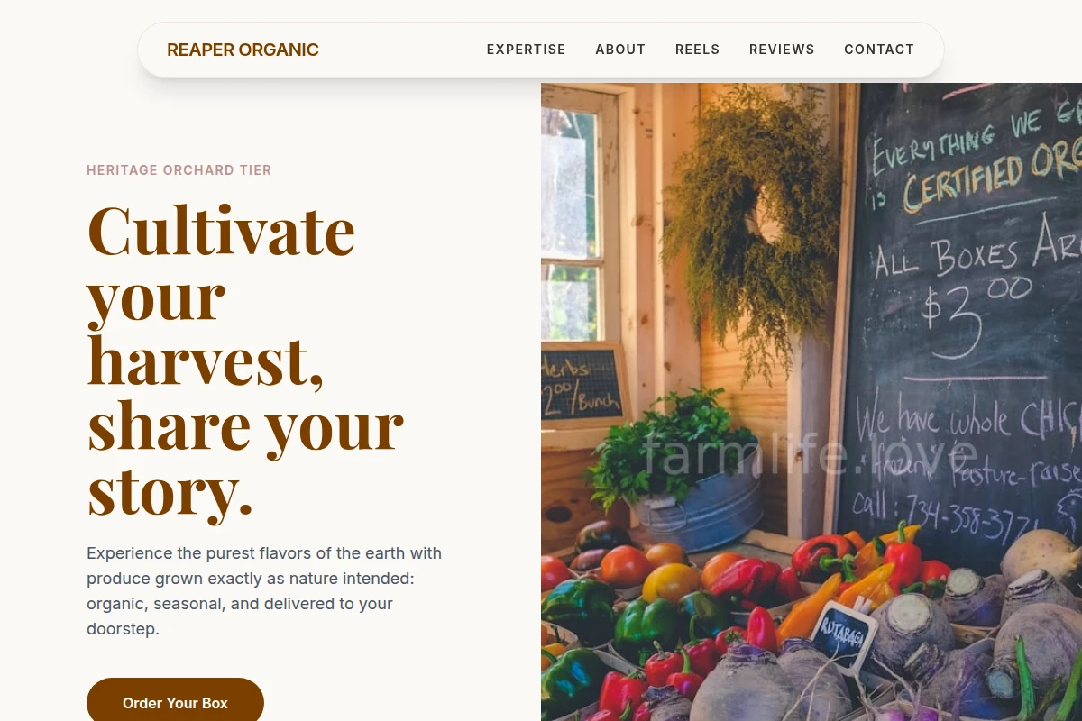 Reaper Organic Food