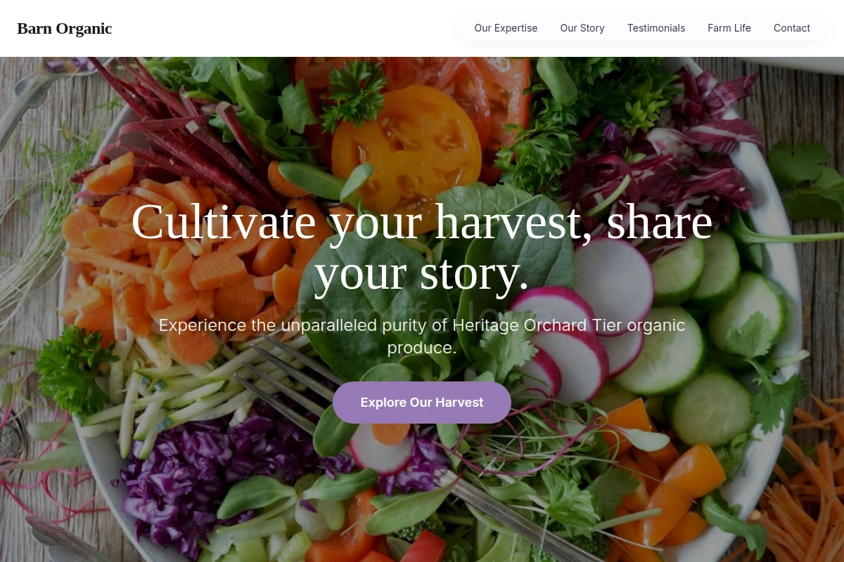 Barn Organic Food
