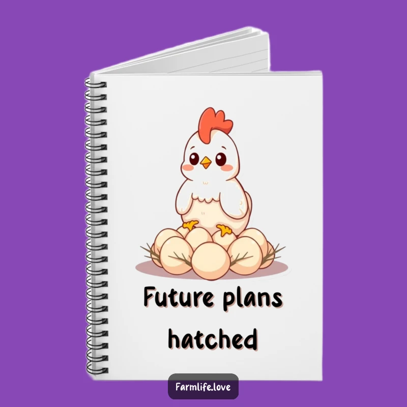 Funny Hen Mother Notebook: Protective Egg Journal